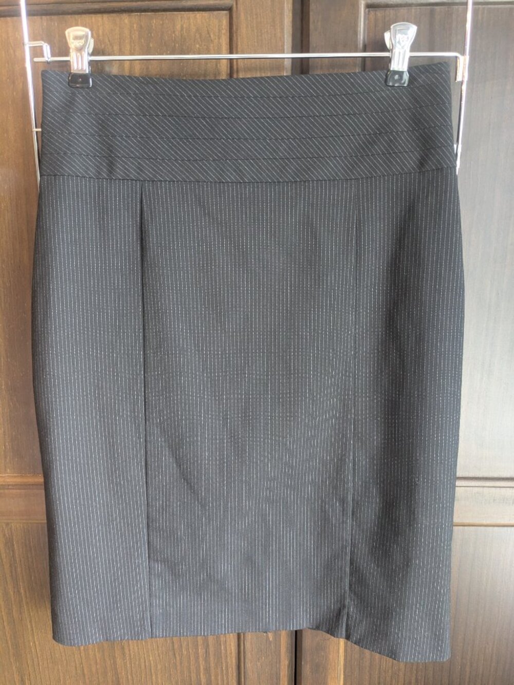 H&M Pinstripe Pencil Skirt